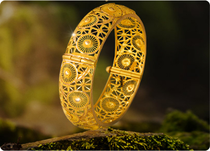 Gold Bangle